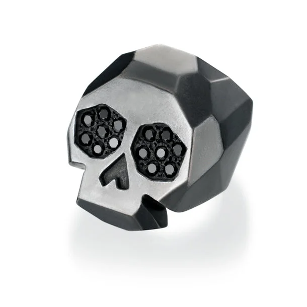 Gorgeous Wedding Ring Set-FACETTE OXI SKULL COCKTAIL