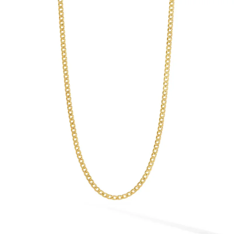 Dainty Pendant Necklace-2mm Cuban Chain Necklace