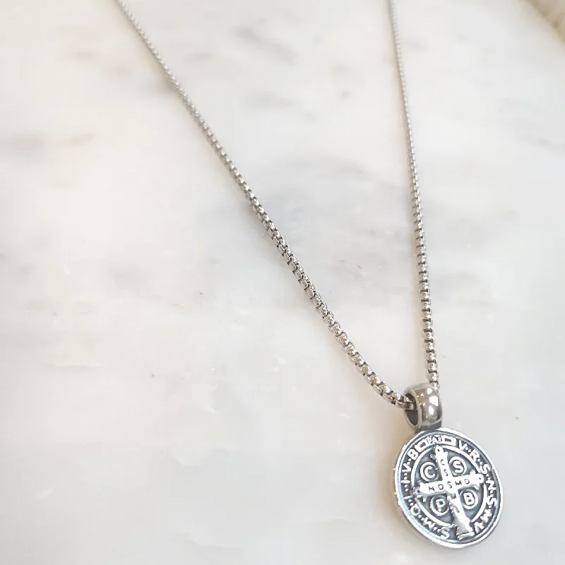 Luxury Diamond Necklace-Men's Blessings Necklace