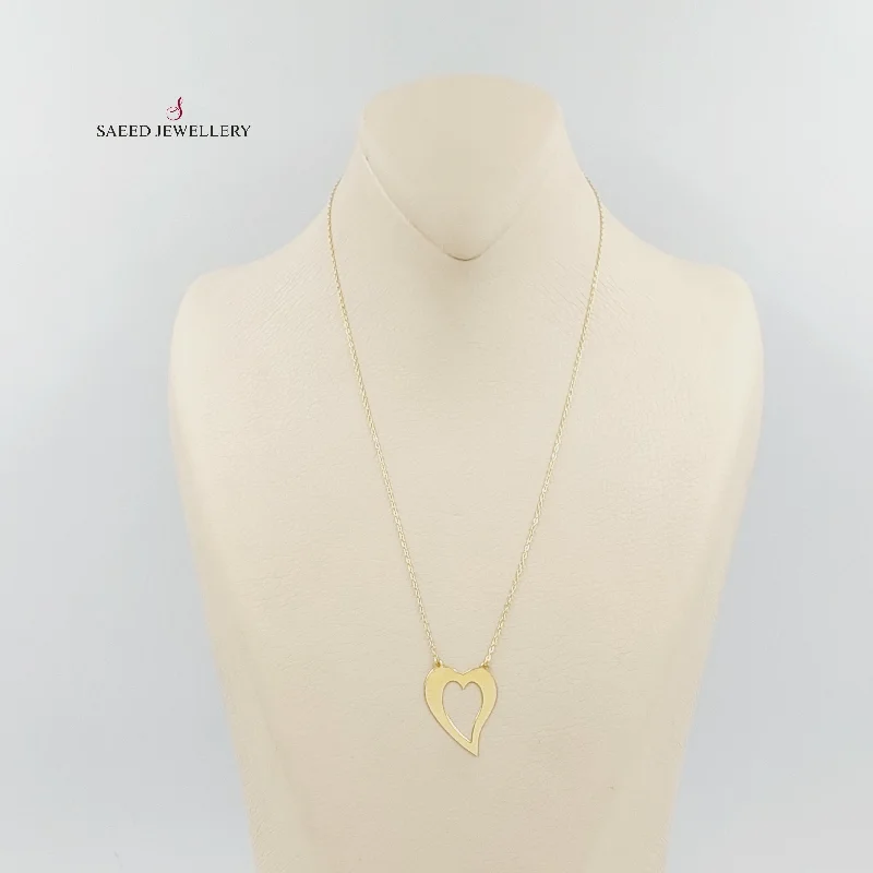 Heart Pendant Necklace-Heart Necklace