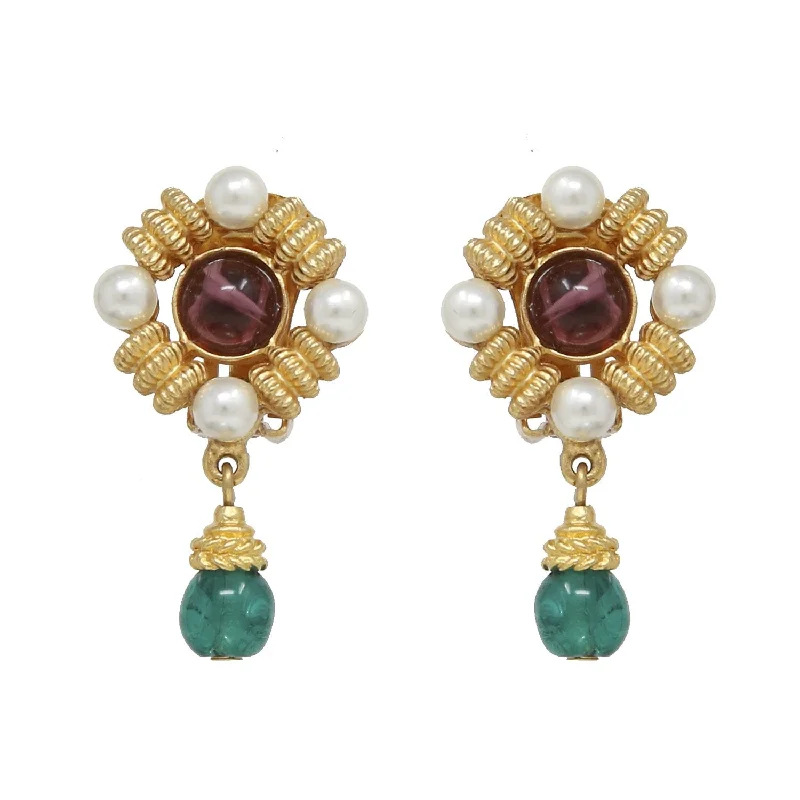 High-End Wedding Earrings-Tavira Earrings