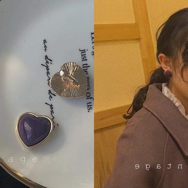 Passion Chocolate (Spiral Ear Clip)