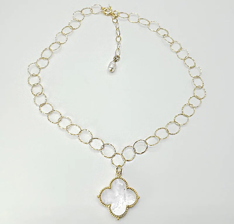 Pearl Necklace for Bride-Lydia Necklace