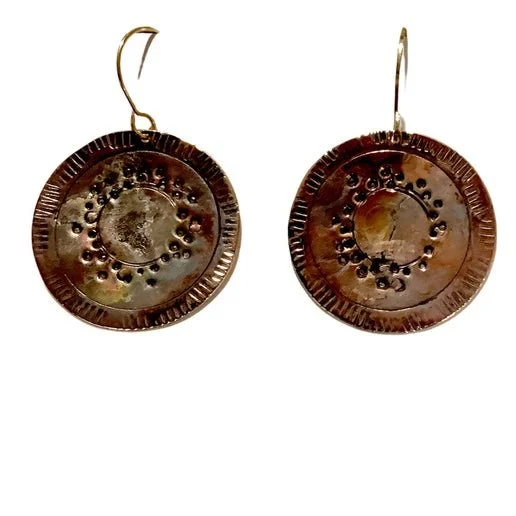 Large Dangle Earrings-USHAS EARRINGS