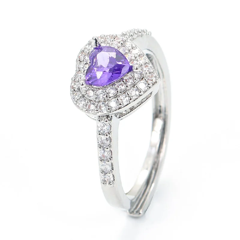 Platinum-Deep Purple Zirconium