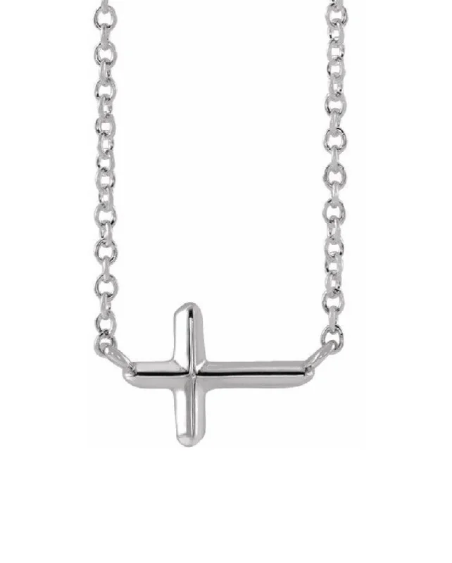 Unique Chain Necklace-The Grace - Cross Necklace