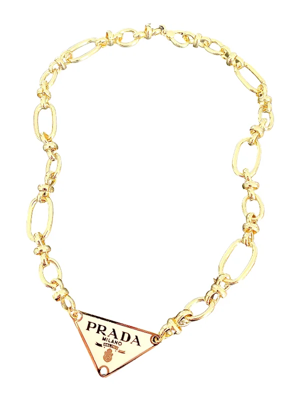 Classic Layered Necklace-P-RAD White Tag Necklace