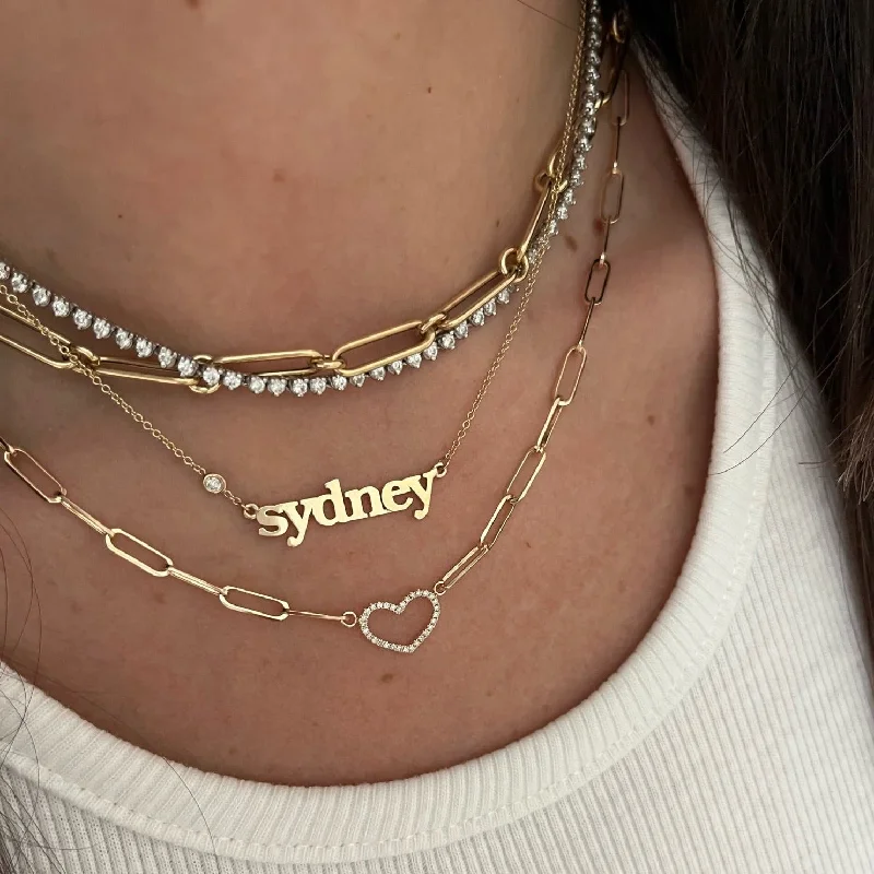 Unique Crystal Necklace-The Sydney Lily Necklace