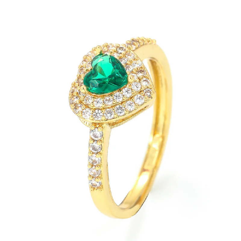 Gold-Green Zirconium