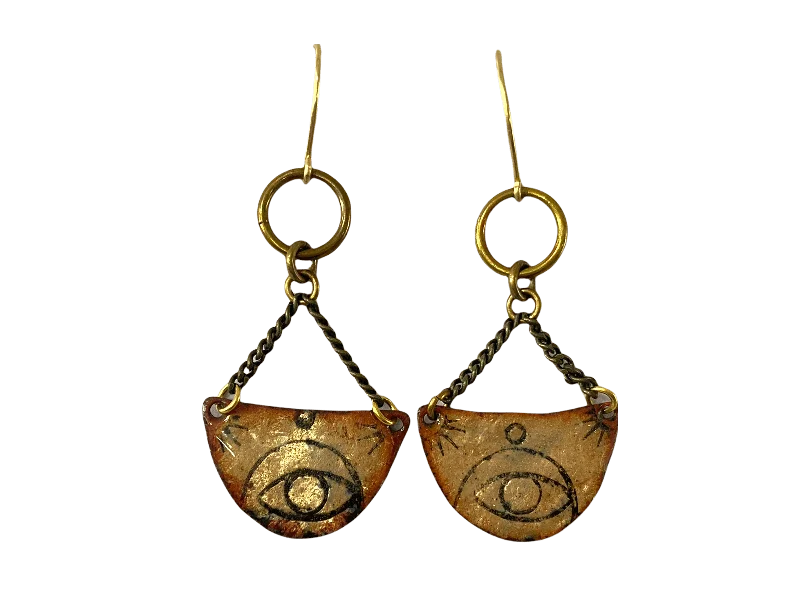 Stud Earrings for Women-EVIL EYE EARRINGS