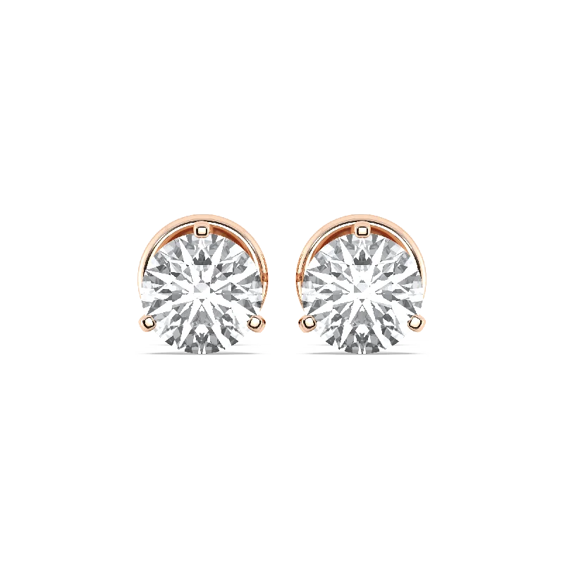 Vintage Wedding Earrings-Certified Lab-Grown Diamond Earrings