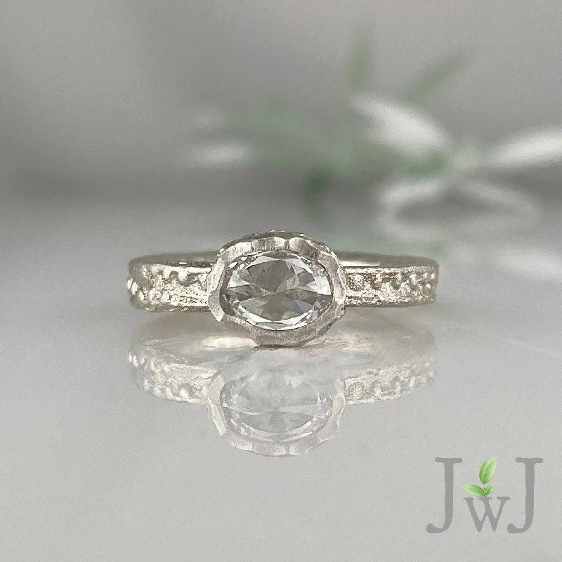 Customizable Birthstone Ring-Aine Engagement Ring