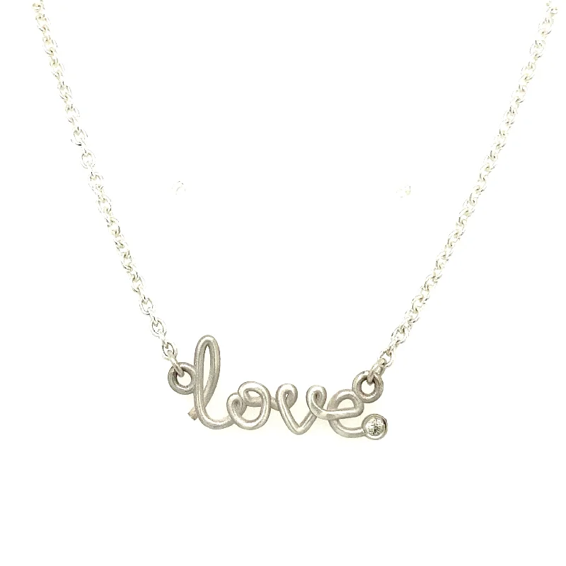 Delicate Gold Necklace-Lika Behar "Love" Necklace