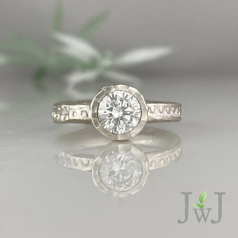 Modern Engagement Ring-Keri Engagement Ring