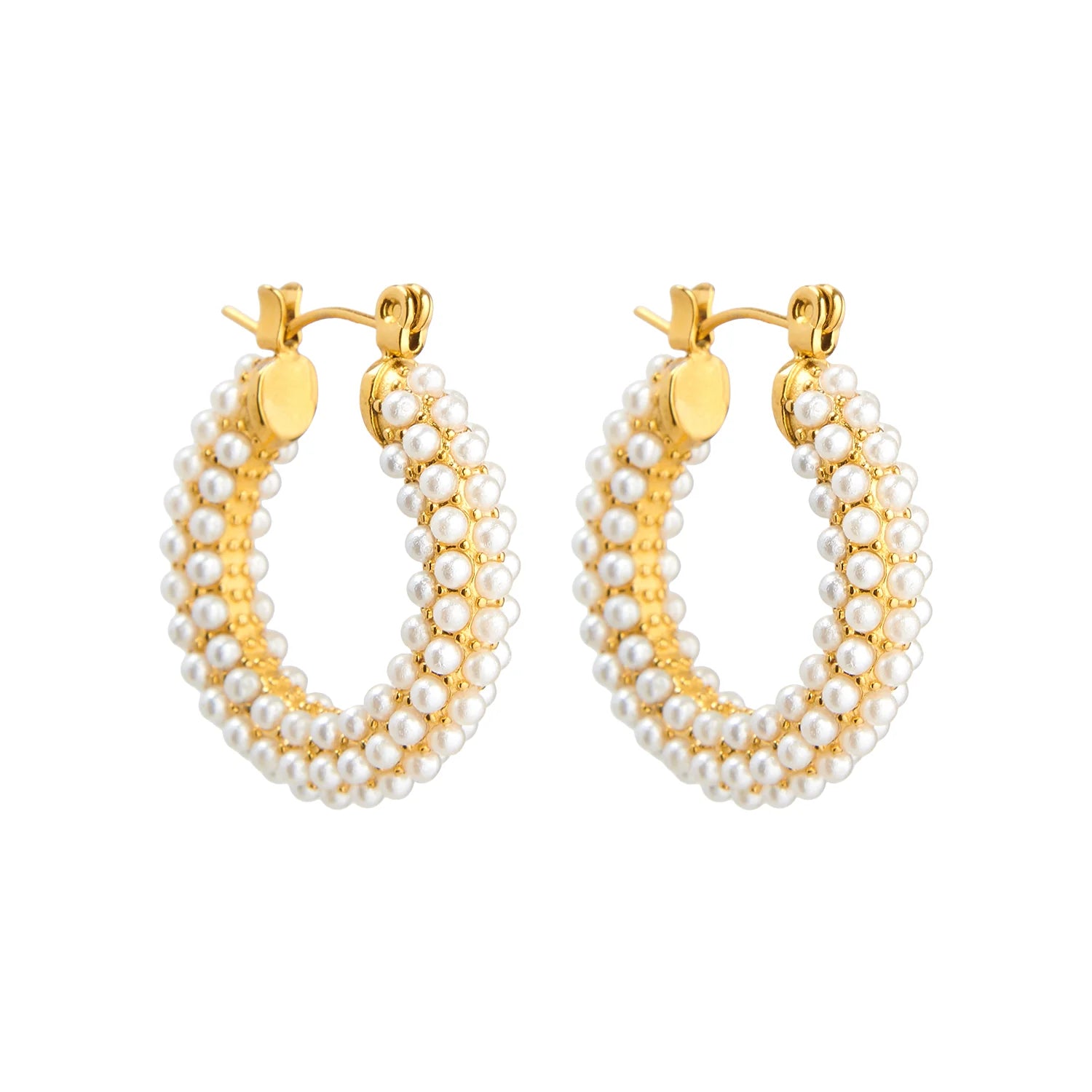 Classic Dangle Earrings-BLISS HOOP EARRINGS