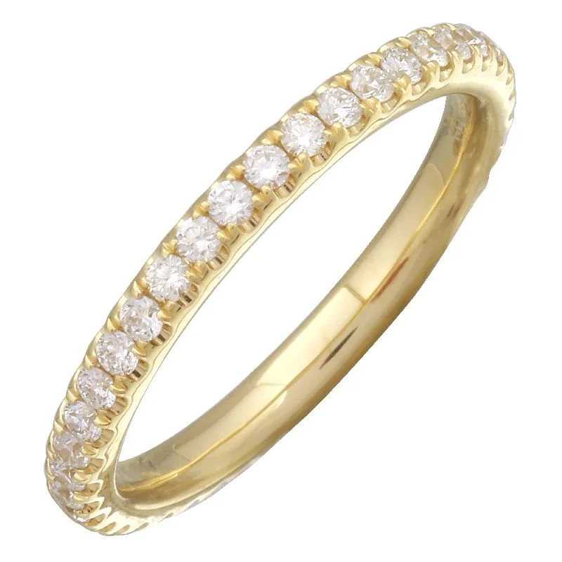 Men's Platinum Wedding Ring-Cloud Diamond Band