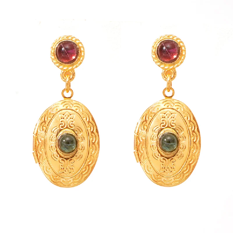 Birthstone Earrings for December-Beatrix Earrings