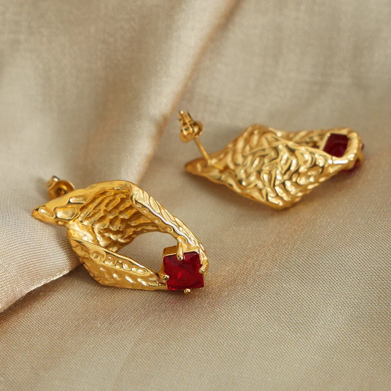 F089-Gold Earrings